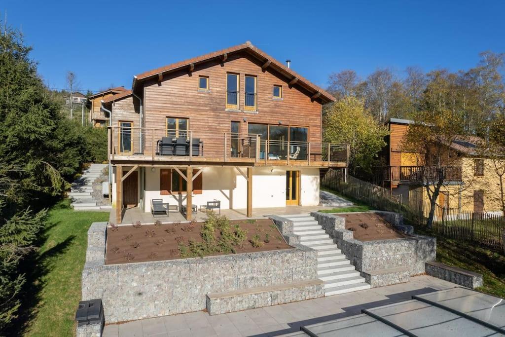 Le Cerf, Chalet Cocooning Avec Piscine Et Billard Ban-sur-Meurthe-Clefcy Buitenkant foto